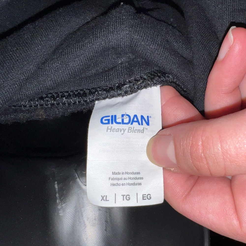 LAST CALL California Republic Black Tie Dye Splatter Hoodie Size L - Picture 14 of 14